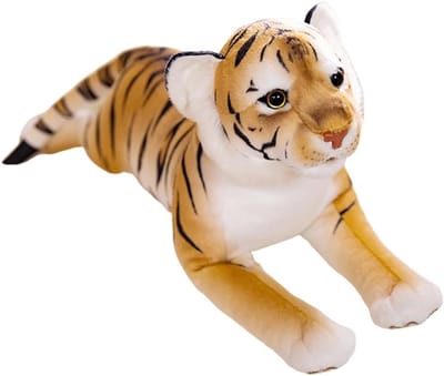 Grote Realistische Tijger Knuffel - Zachte Pluche Speelgoed Tijger van 50 cm voor Kinderen