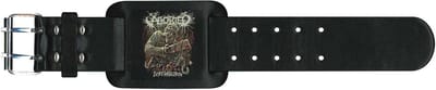 Aborted - Goremagedon - Leren Polsband