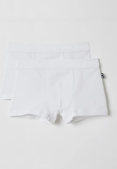 Woody Jongens Boxer Duopack Wit 12A