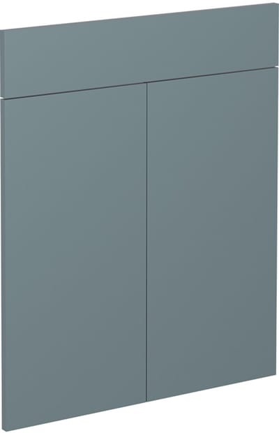 Vicco R-Line Keukenfront – 59.6 x 70.8 cm meubelfront voor de lade-onderkast Blauw-grijs