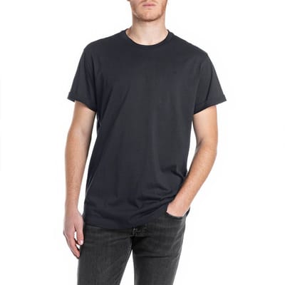 Replay M6854.000.2660 T-shirt Met Korte Mouwen Zwart M Man