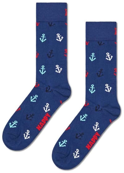 Happy Socks - Anchor Sock - Unisex - Sokken