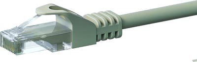Danicom CAT6 UTP patchkabel - 0,25 meter grijs - CCA - netwerkkabel - internetkabel - UTP kabel - RJ45 - 1000 mbit/s