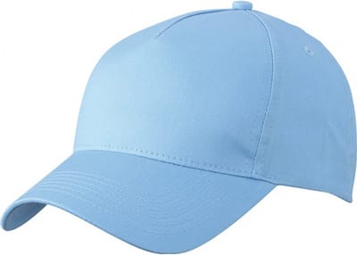 Myrtle Beach Baseball pet/cap - 2x stuks - lichtblauw - volwassenen - Voordelige caps - katoen