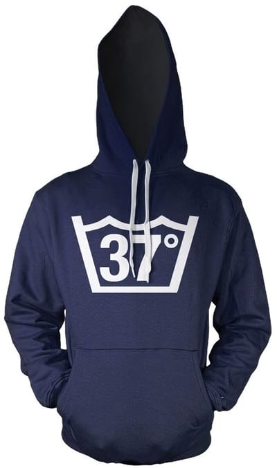 Hybris 37 Celcius-hoodie, marineblauw