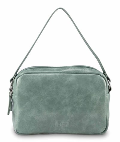 JOST Schoudertas Handtas Kiruna Hobo Bag Lagoon Turquoise