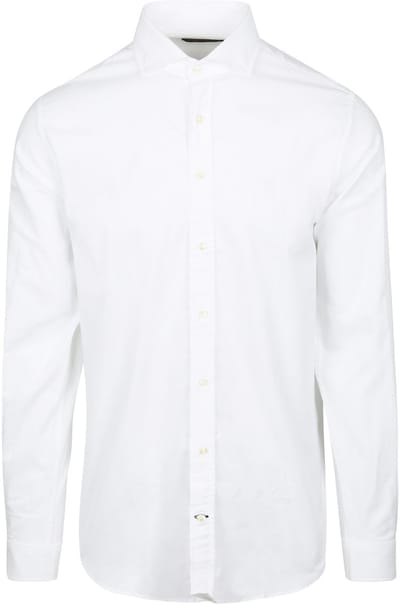 Steppin' Out Overhemd Oxford Wit - Maat XXL - Heren - Casual Shirt