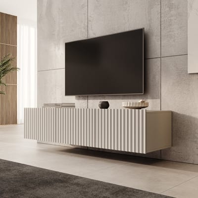 Meubella - TV-Meubel Pepinos - Beige - 150 cm