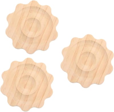 Houten Kralenbord - Sieraden Display Tray - Sieraden Maken - Met Groef - 3 Stuks - Khaki