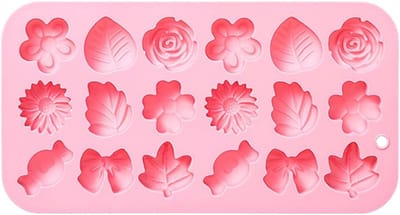 Silicone candy moulds - 1 piece voor jelly - suiker - snoep - chocolade - fondant - taartdecoratie - silicone mal voor bloemen