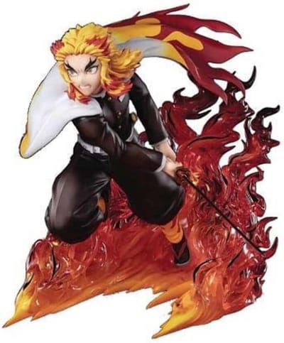 Demon Slayer Kyojuro Rengoku Actiefiguur Vlammen Hashira
