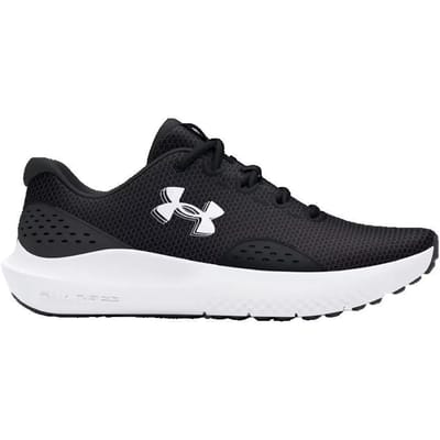Under Armour UA W Charged Surge 4-BLK Dames Sportschoenen - Zwart - Antraciet - Wit