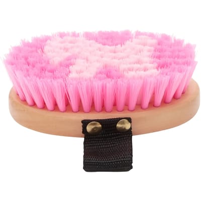 Horka Borstel Pony Zacht Roze - One size