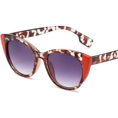 Cat Eye Zonnebril Dames Heren Vintage Spiegel Stijlvolle Zonnebril Vrouwelijk Mannelijk Unisex Lens Persoonlijkheid Kleuren Zonnebril Other