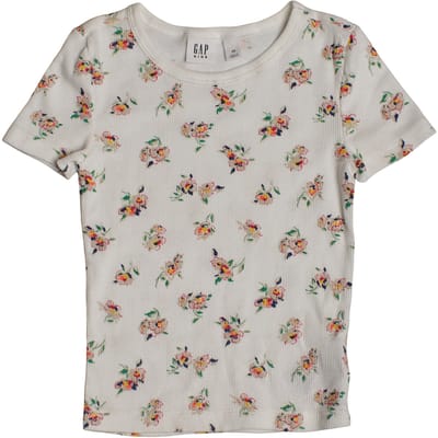 Geribd T-shirt met korte mouwen 601390 voor meisjes