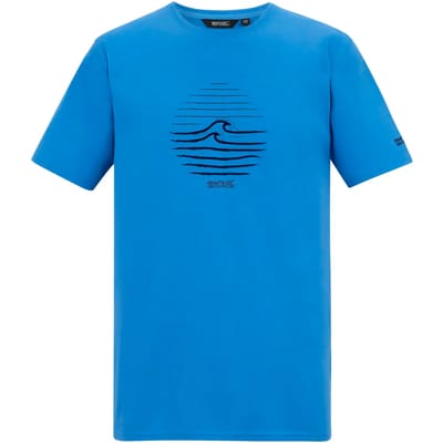 Cline IX T-shirt met korte mouwen en grafische print voor heren