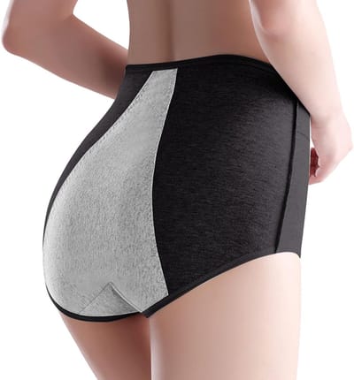 Menstruatie Ondergoed - Fysiologische Slip - Dagelijks Comfort - Hoge Taille - Plus Size - As Shown