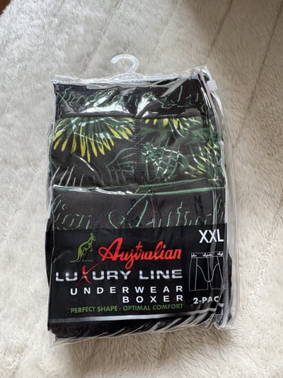 2 stuks Australian Boxershort - Jungle - S