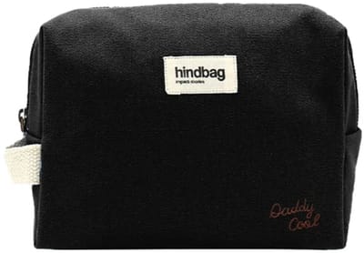 Hindbag toilettas Leon - Daddy cool zwart - Vaderdag cadeau