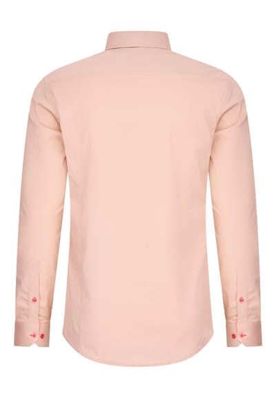 Pastelkleurig overhemd S - 6XL Slim Fit Katoenen stretch