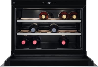 AEG KWE884520M - Thermo-elektrische Inbouwwijnkoelkast - Roestvrijstaal 18 fles(sen)