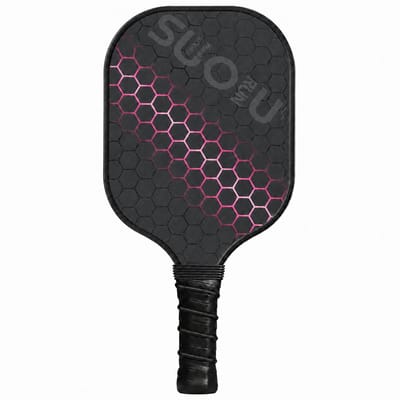 Suotu Pickleball Paddle - Lichtgewicht Pickleball Racket met Comfort Grip voor Beginners en Gevorderden - Roze Zwart