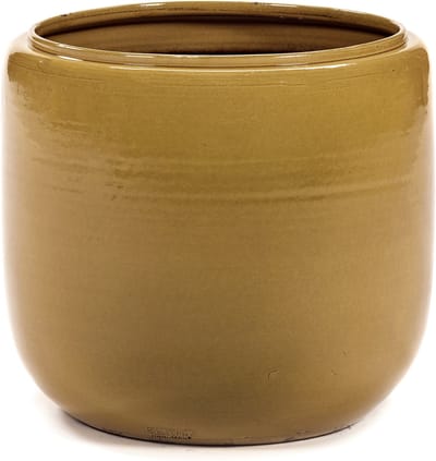 Serax Bloempot-Sierpot Geel D 37cm H 32cm