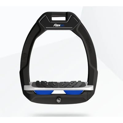 Veiligheidssportstijgers Ingelend Ultra Grip Zwart/Grijs/Blauw Flex-On Safe-On