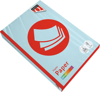Kopieerpapier quantore colour a4 160gr lichtblauw | 5 stuks