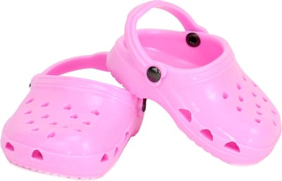 Sophia's Poppenkleding voor Modepop - Rubber Sandaals - Poppen Accessoires - Roze