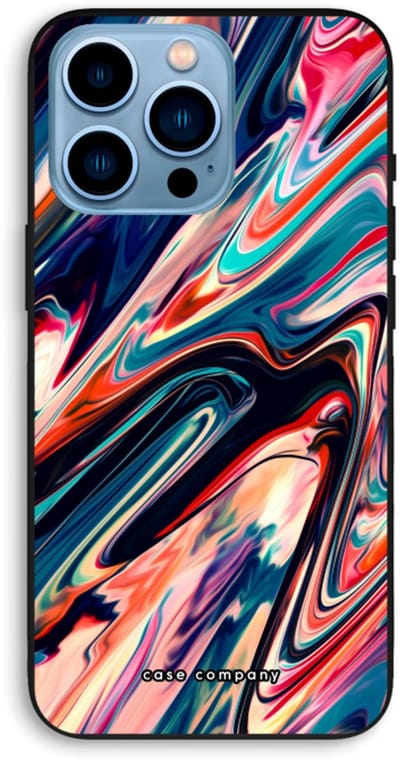 Case Company® - Hoesje geschikt voor iPhone 13 Pro Max hoesje - Quantum Being - Biologisch Afbreekbaar Telefoonhoesje - Bescherming alle Kanten en Schermrand