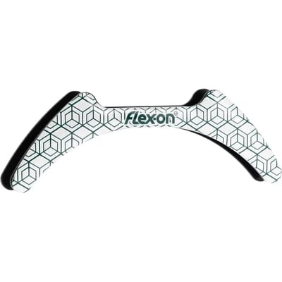 Witte Groene Teugel Stickers Flex-On Cubic
