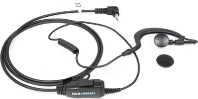 DerComms® Security oorje voor Motorola Talkabout portofoons TLKR