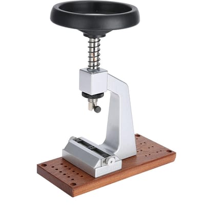 5700# Bank Horlogekastopener Met Metalen Basis Horlogemaker Reparatiegereedschap voor Rolex   Tudor white