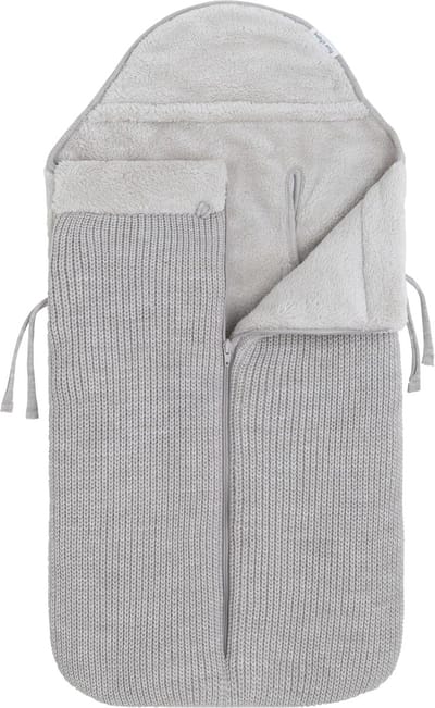 Voetenzak voor Buggy - Warme en Ademende Buggyzak - Geschikt voor 3/5-Puntsgordel - Dusty Grey