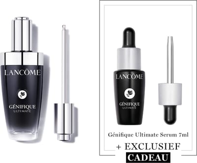 Lancôme Génifique Ultimate Anti aging Serum & Moisturizer + Cadeau - Génifique Ultimate Serum 50ml & Génifique Ultimate Serum 7ml Cadeau - Anti Aging Serum - Totaal 57ml