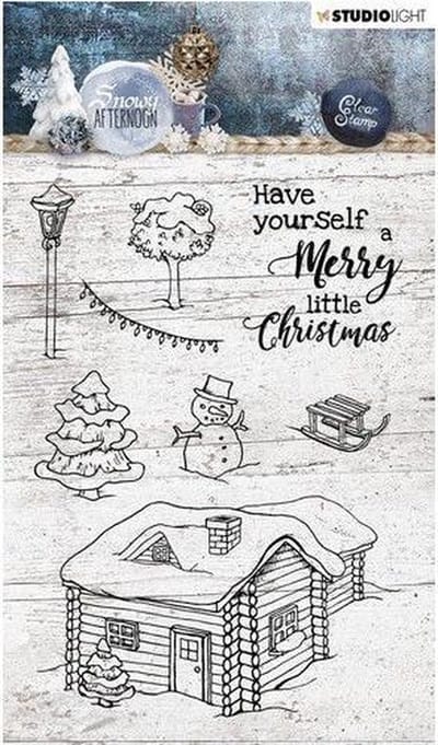 Stempel - Clear stamp - A6 - Snowy Afternoon nr. 399