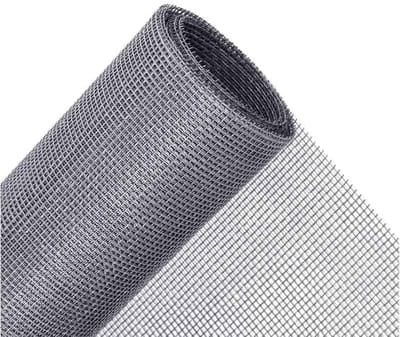 Glasvezel muggennet deur & raam – Grijs, 150x450cm