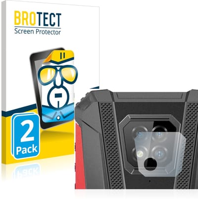 BROTECT - Screenprotector voor Ulefone Armor 8 Pro (ALLEEN Camera Lens) - Folie Beschermfolie transparant 2 Stuks