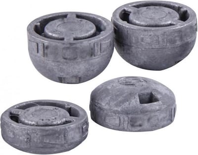 Guru Window Feeder Weights - Large - Weight Pack Light - 30g + 40g - Grijs