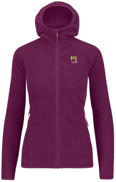 Karpos Rochetta Fleece Met Volledige Rits Paars XS Vrouw