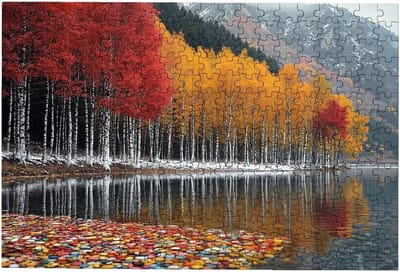 Legpuzzel Volwassenen - Uitdagend Spel - Ontspanning Thuis - 4000 Stukjes - 141x87cm - Herfstkleuren