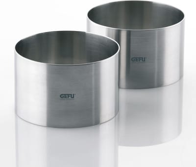 GEFU Dessertringenset - Rond