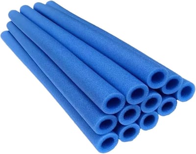 Trampoline Paalschuim - Veiligheidshoezen - Trampoline Gebruik - Schokabsorberende Vulling - 40 cm Lengte - Blauw