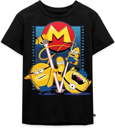 Minions Mega Minions Met Superkrachten Premium T Shirt Kinderen