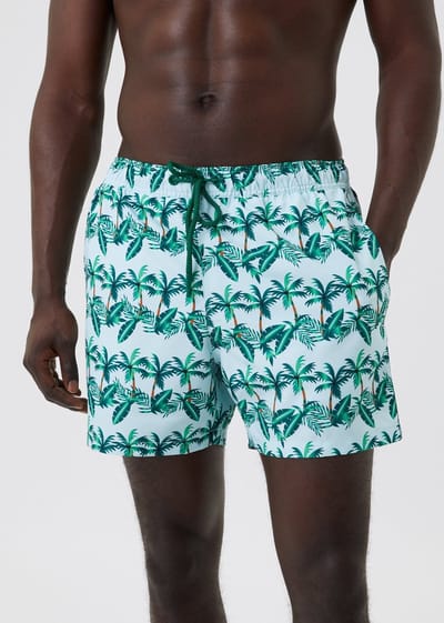 Björn Borg - Swim Shorts - Heren - Zwembroek - Maat S -Groen