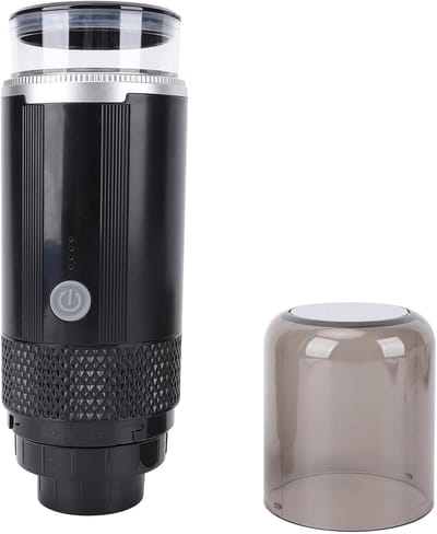 Draagbaar Koffiezetapparaat - Reis Koffie - Koffie Zetten - Oplaadbare Batterij - 170 ml - Zwart