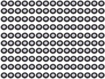 Dailygoods- 3D-trackingpunten 150 Stuks - Hoogreflecterende Positioneringsdoelstickers - Scheurbestendig - Waterdicht - Nauwkeurige Optische Tracking - Binnendiameter 3 Mm, Buitendiameter 6 Mm - Reflectiemarkers