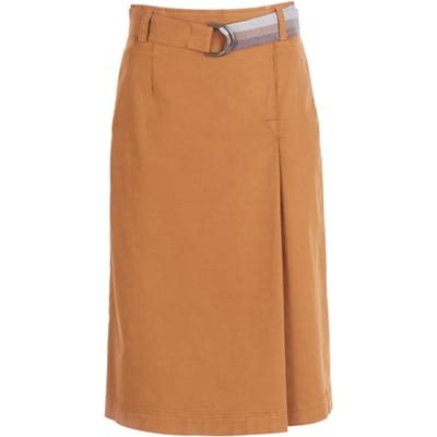 River Woods High Waist Skirt Fancy Belt Brown Maat: 36 | Midi Rokken Outlet | Dames | Bruin