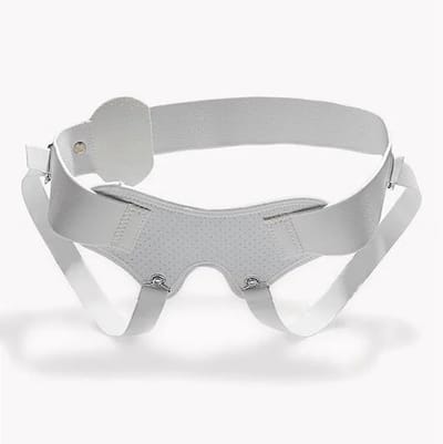 Bort Liesbreukband | Breukband | Links - Rechts| Geschikt voor Man - Vrouw | Wit - Maat S